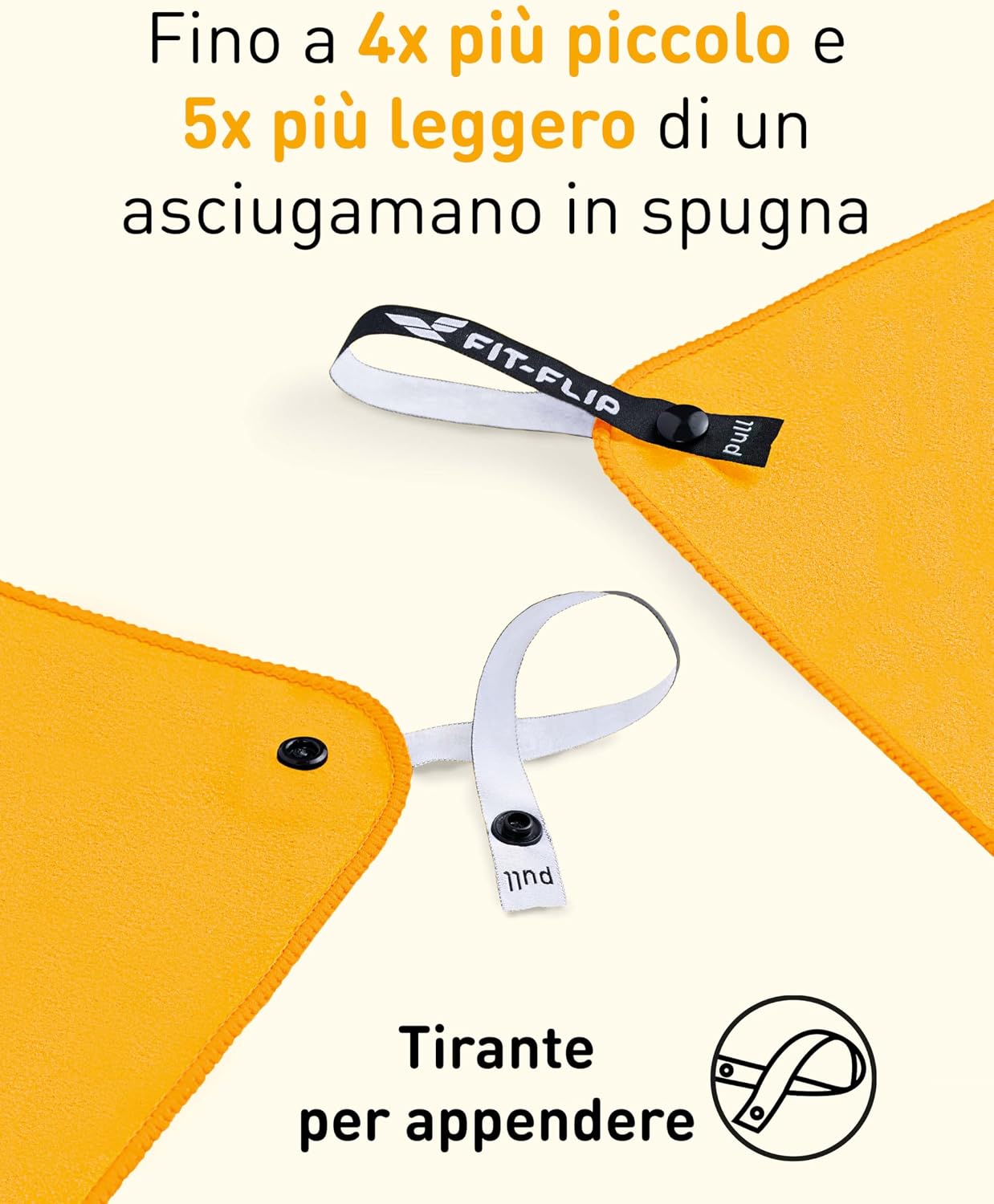 Asciugamano sportivo in microfibra – foto 3