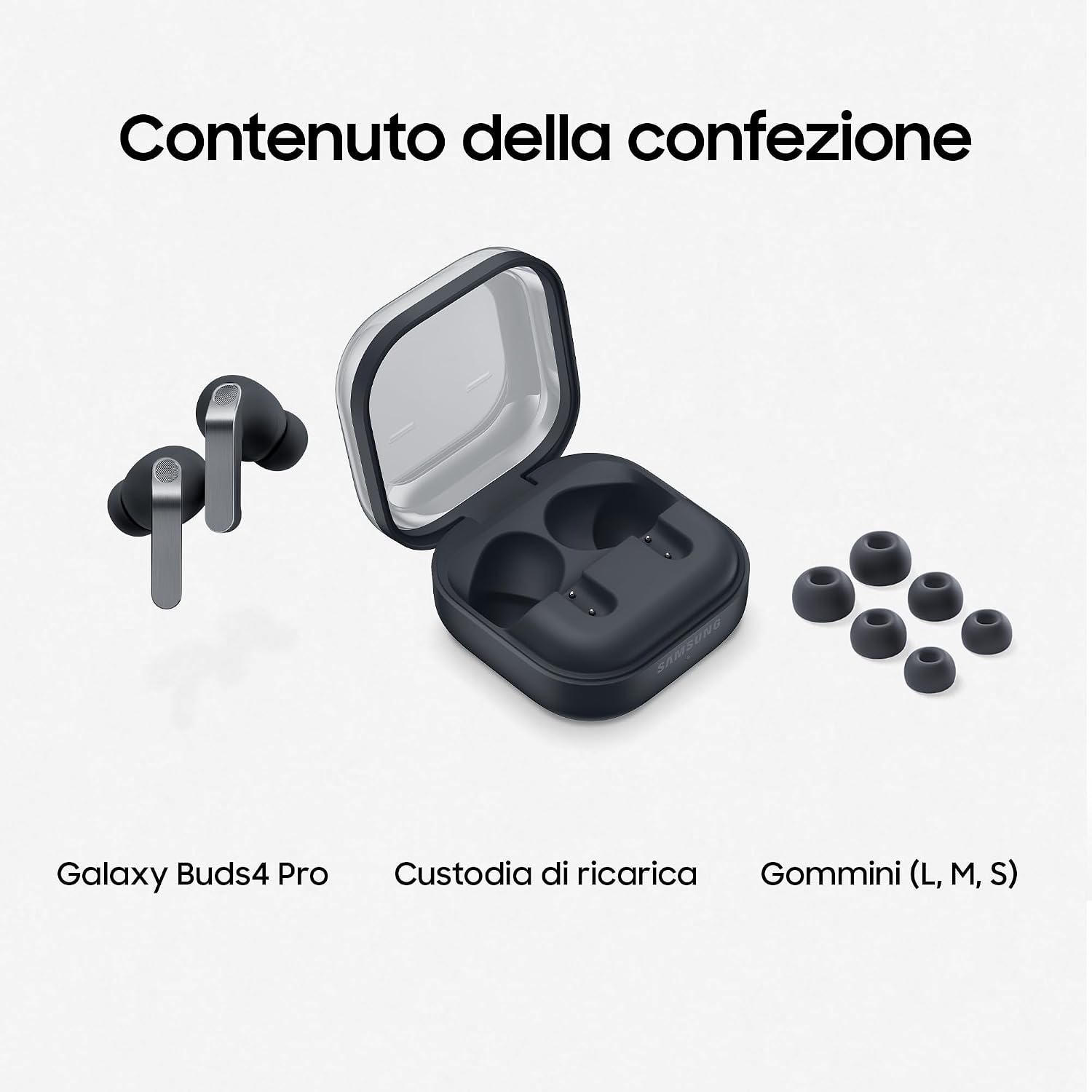 Samsung Galaxy Buds4 Pro, auricolari Bluetooth con ANC – foto 5