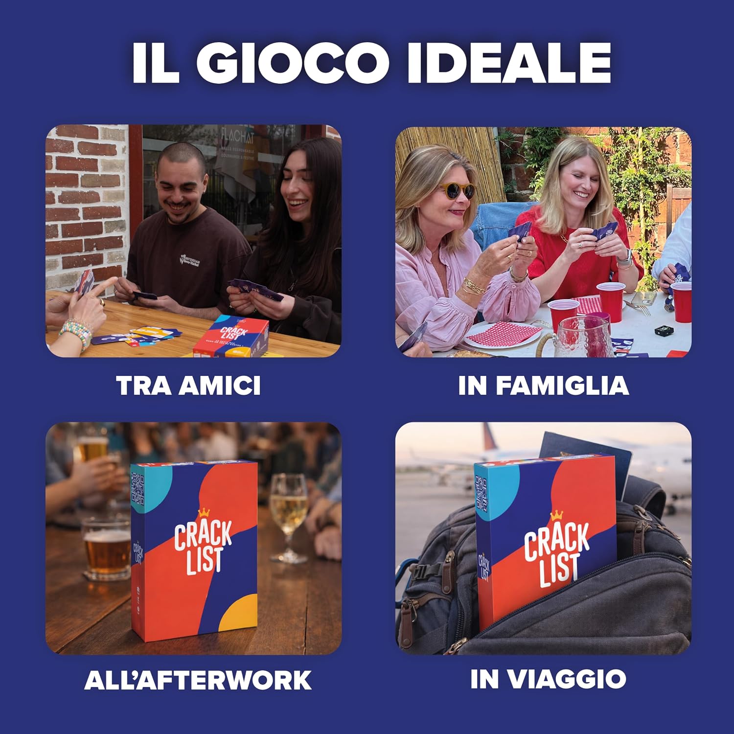 Gioco di carte per adulti dal comico umorismo nero