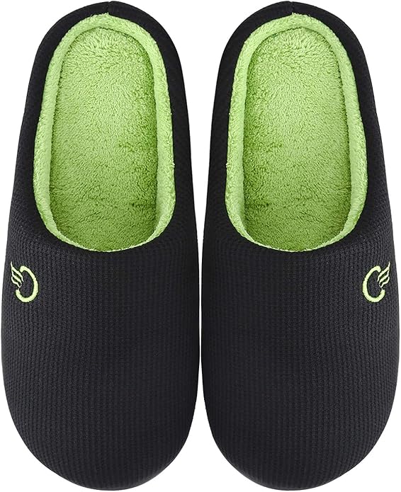 Pantofole in memory foam con suola antiscivolo