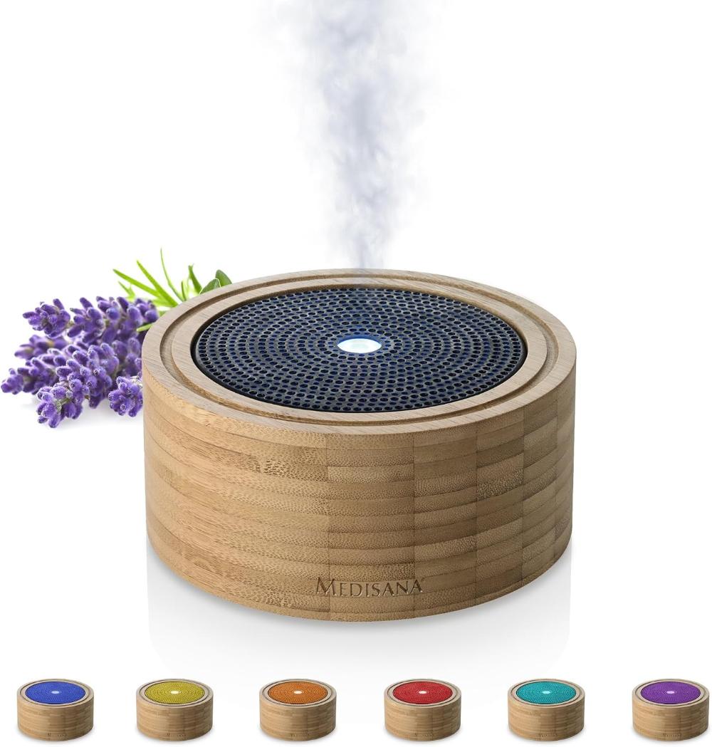 Diffusore ad ultrasuoni per oli essenziali con luce LED