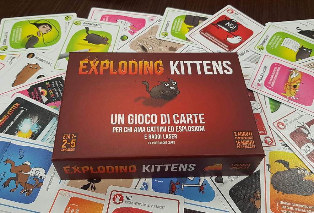 Exploding Kittens – gioco di carte – foto 3