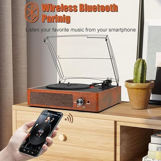 Giradischi compatto con Bluetooth – foto 5