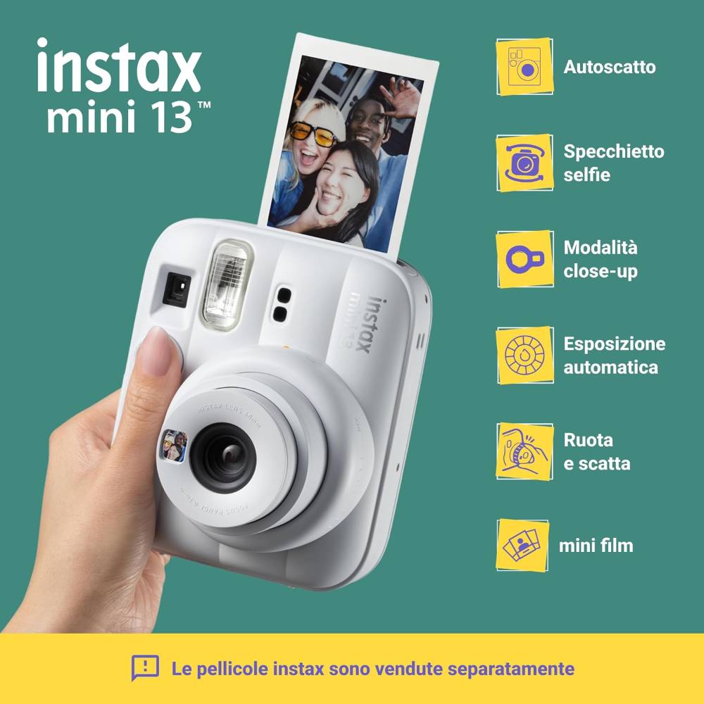 Fujifilm Instax Mini 13 – fotocamera istantanea – foto 2