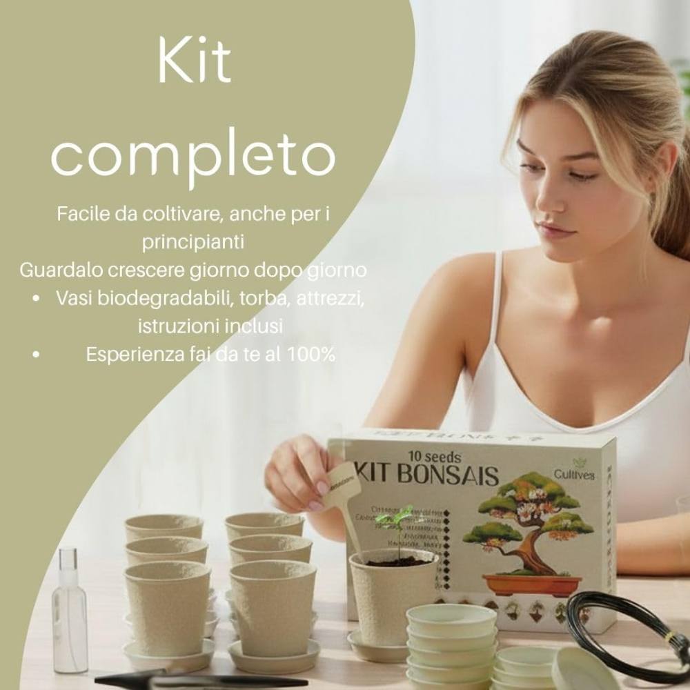 Kit per coltivare un bonsai dai semi – foto 3