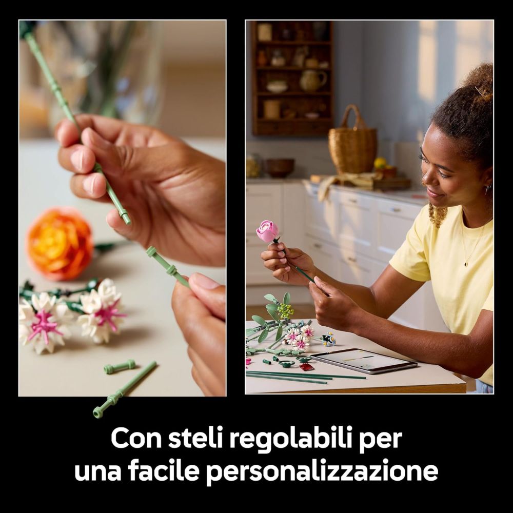 LEGO Botanicals – Bouquet di fiori – foto 2