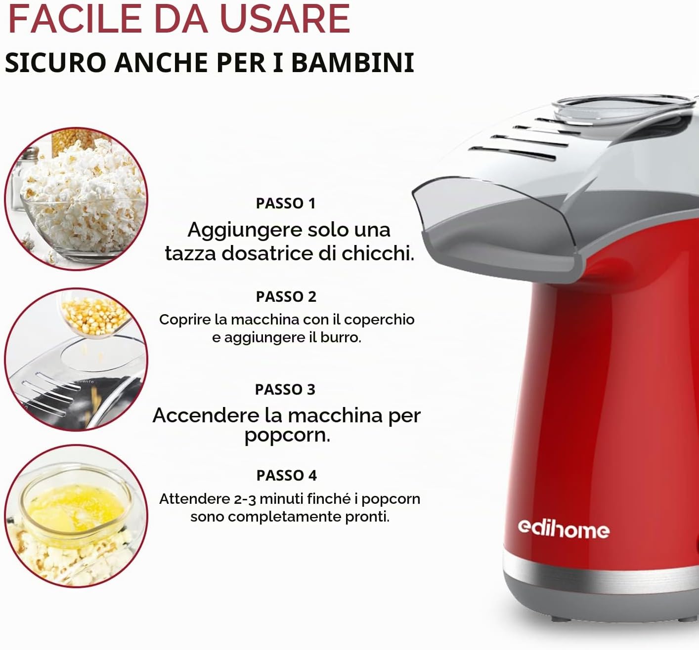Macchina per popcorn – foto 3