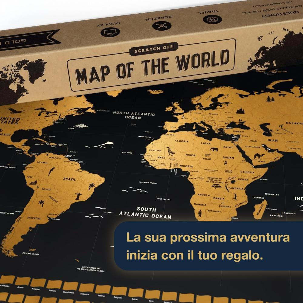 Mappa del mondo da grattare – foto 4