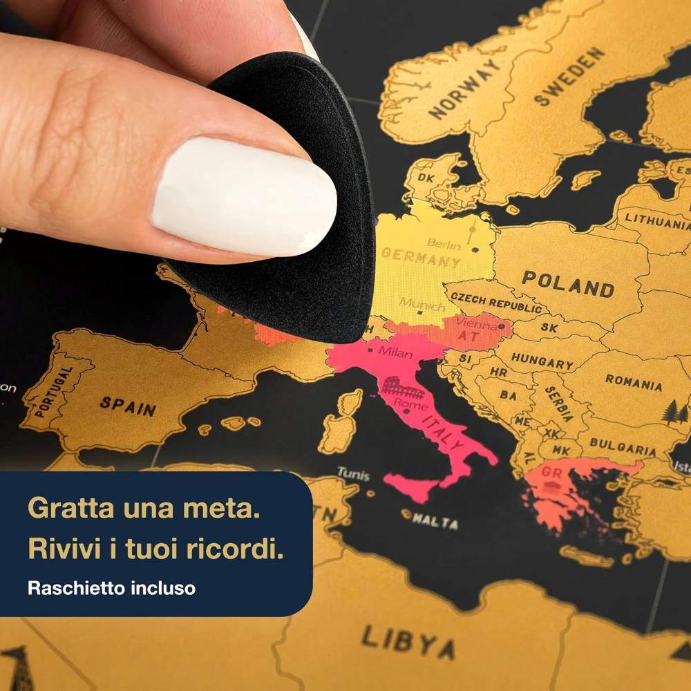 Mappa del mondo da grattare – foto 3