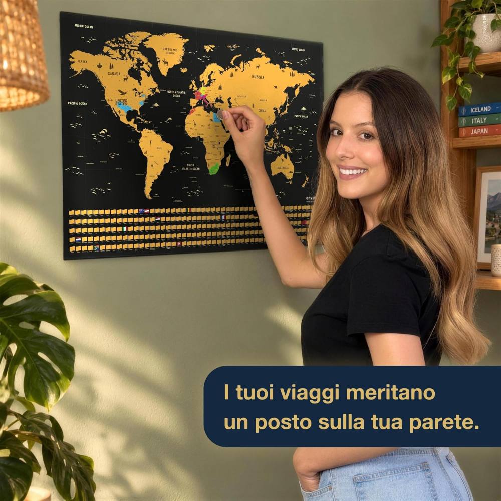 Mappa del mondo da grattare – foto 2