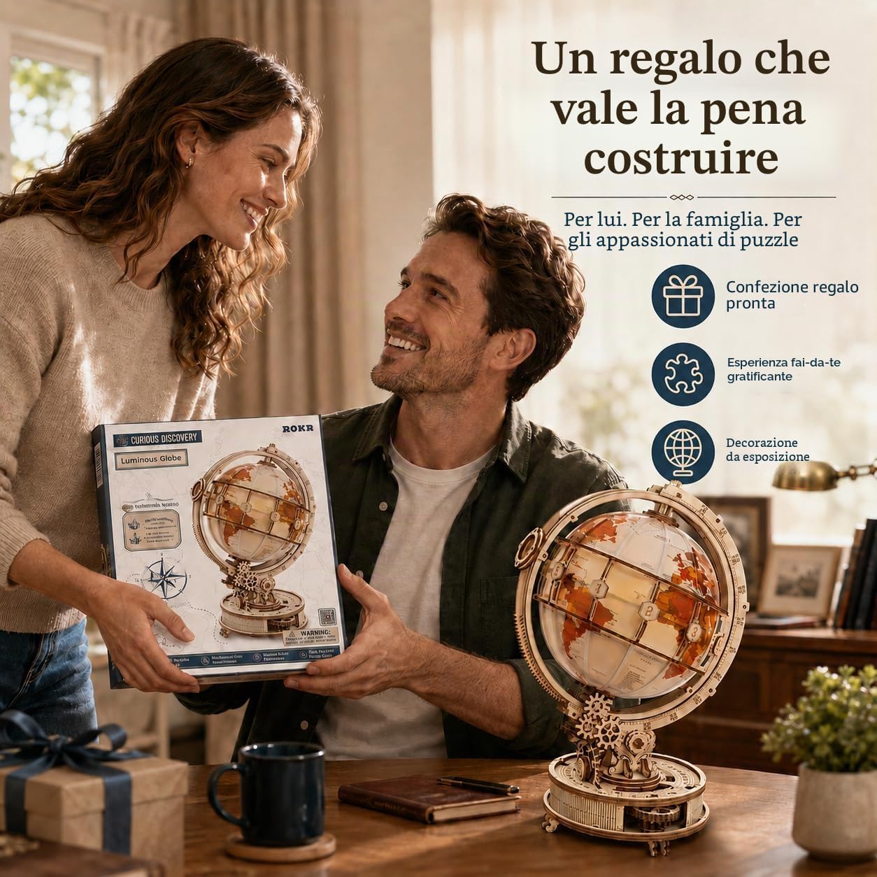 Kit modellino 3D in legno da assemblare – foto 5