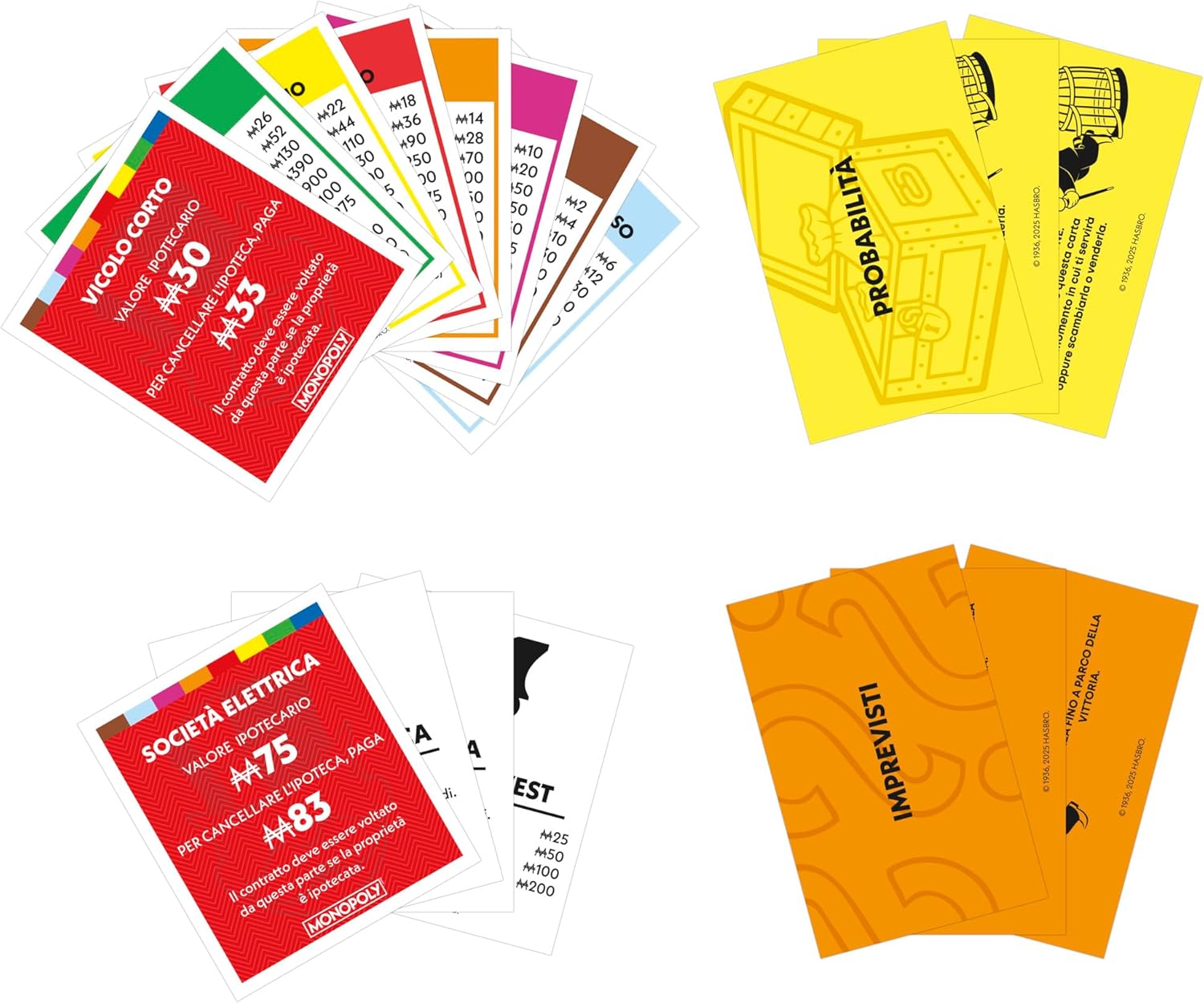 Monopoly Hasbro con vaschetta e pedine grandi – foto 5