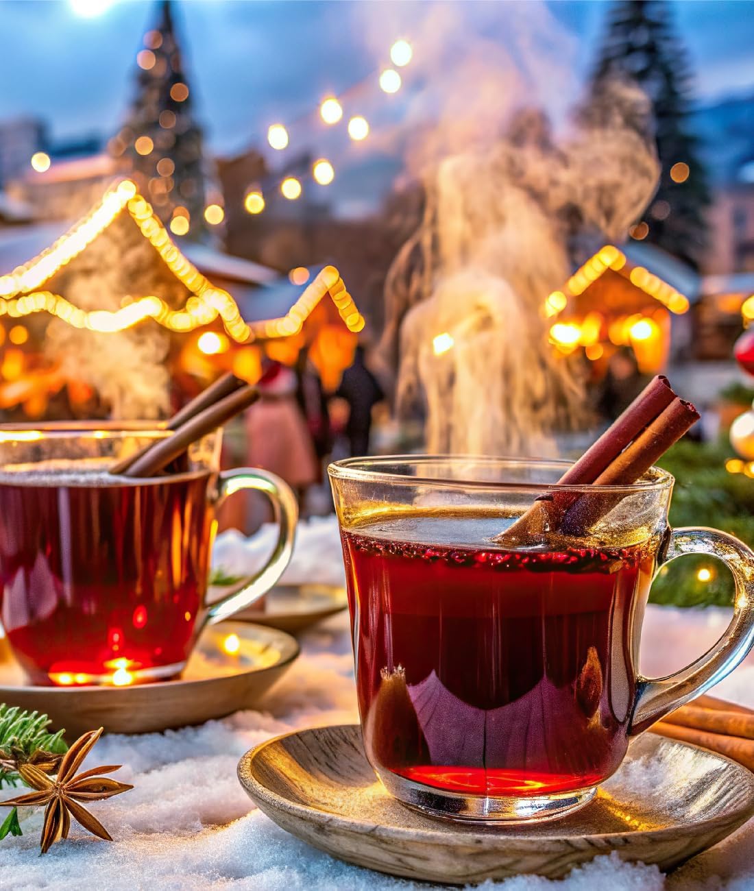 Kit vin brulé con spezie e bicchieri – foto 3