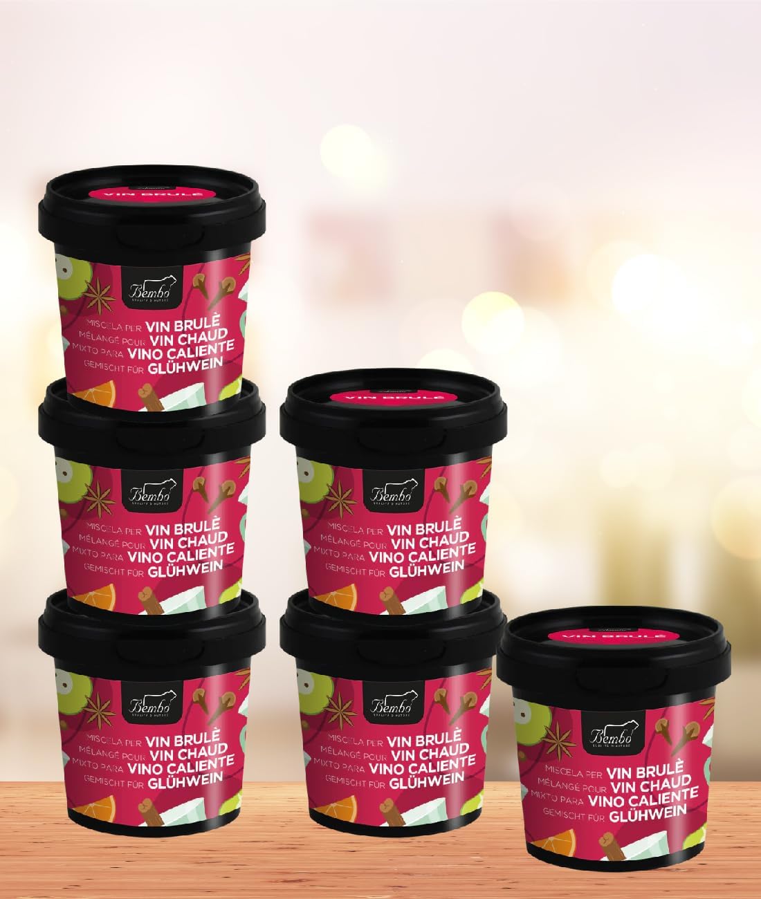 Kit vin brulé con spezie e bicchieri – foto 2