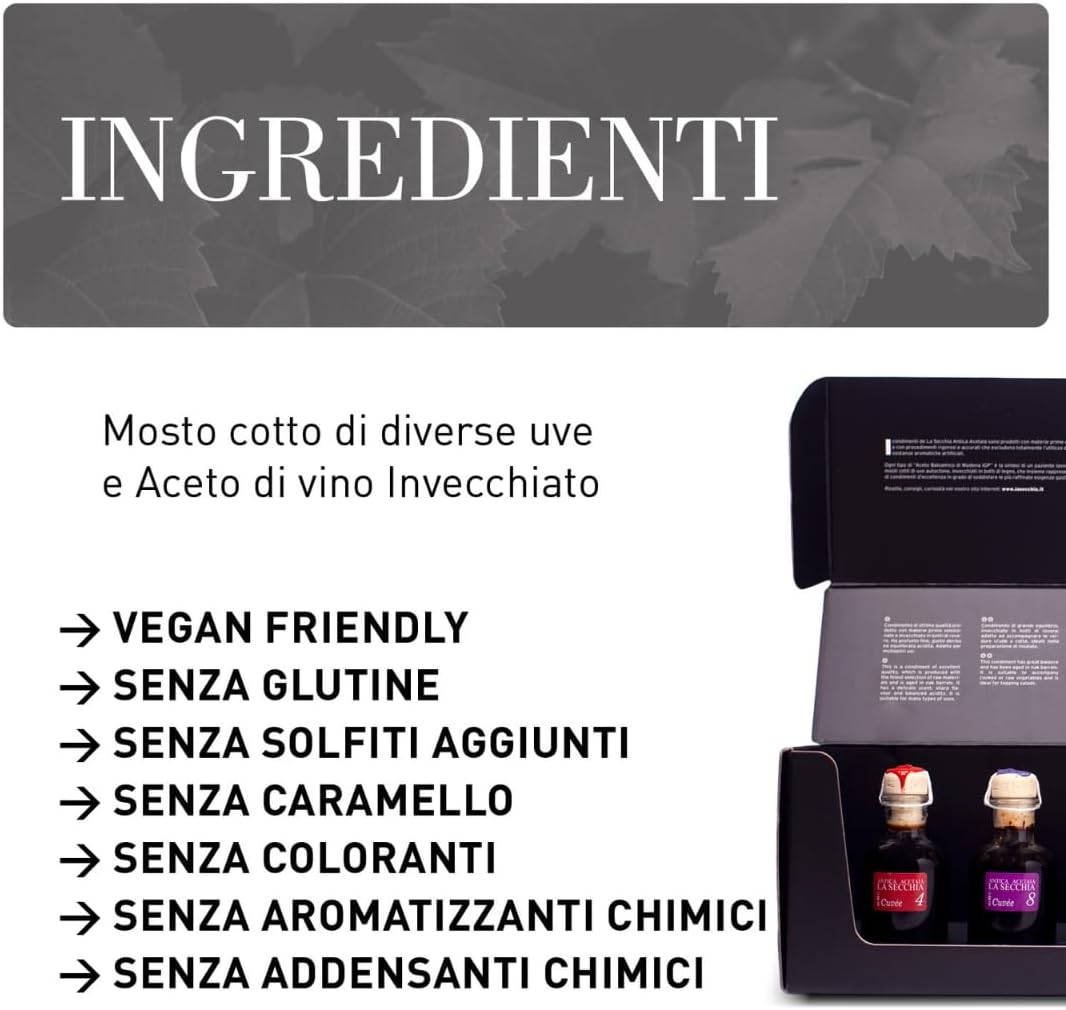 Set olio extravergine e aceto balsamico in confezione regalo – foto 2