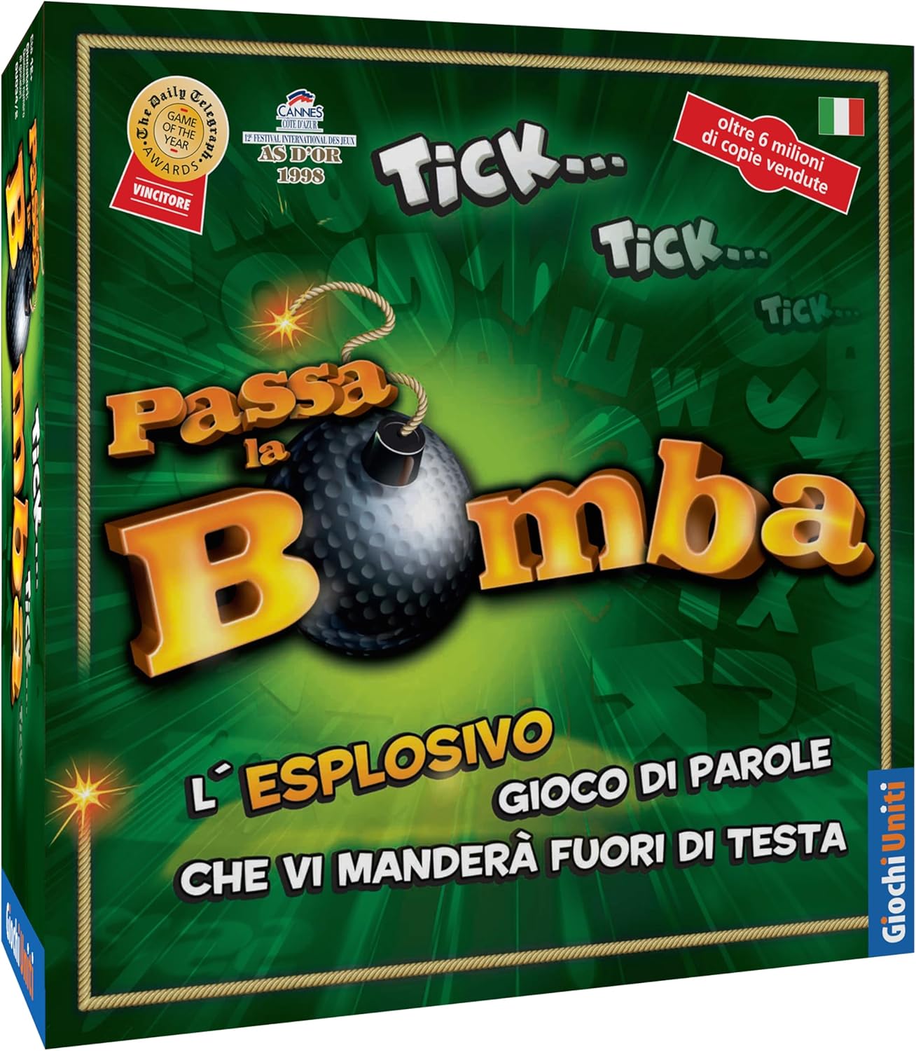 Passa la Bomba, il gioco da tavolo che esplode