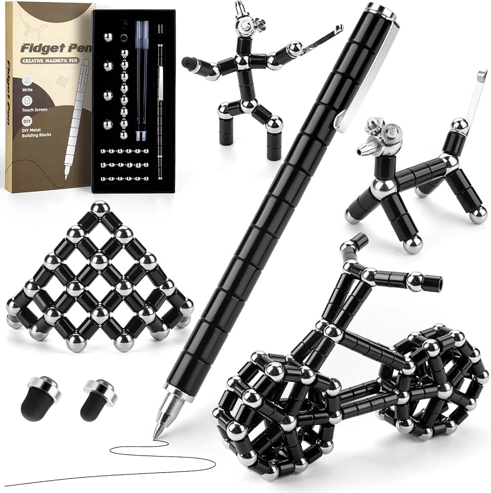 Penna magnetica antistress: penna e gioco da scrivania