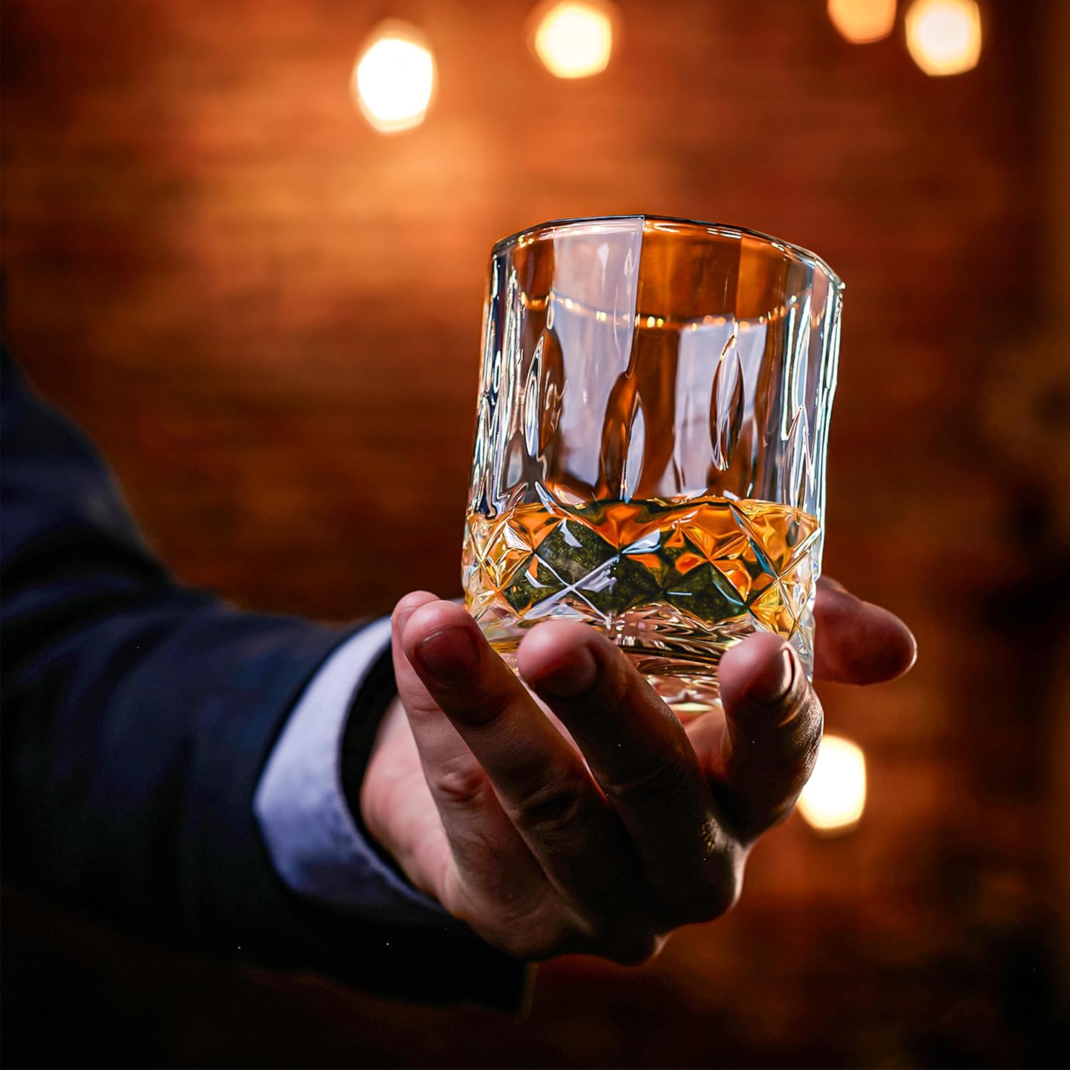 Set pietre da whisky con bicchieri in cofanetto di legno – foto 4