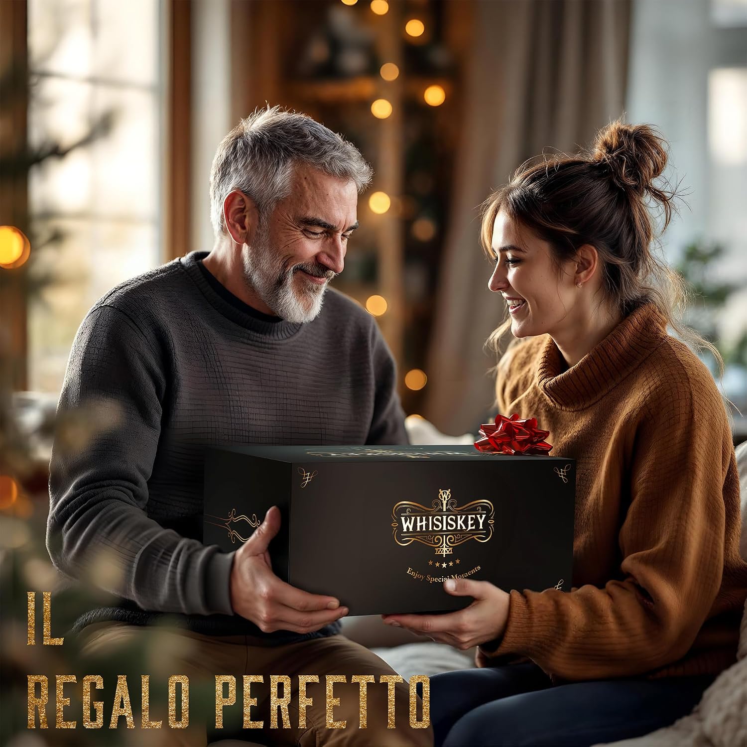 Set pietre da whisky con bicchieri in cofanetto di legno – foto 2