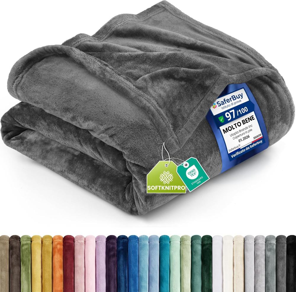 Plaid in pile extra morbido – foto 2