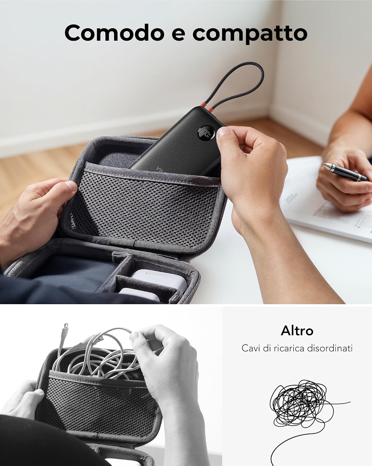 Power bank sottile da 10.000 mAh – foto 3