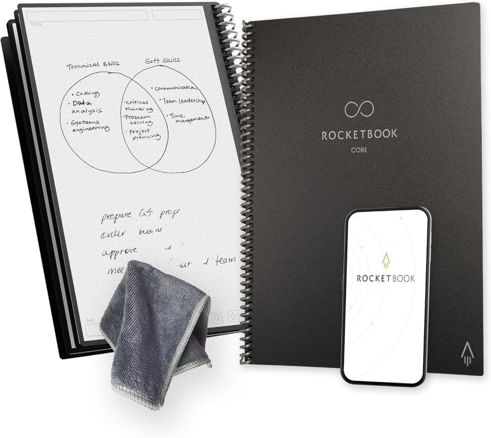 Rocketbook Core – taccuino smart riutilizzabile