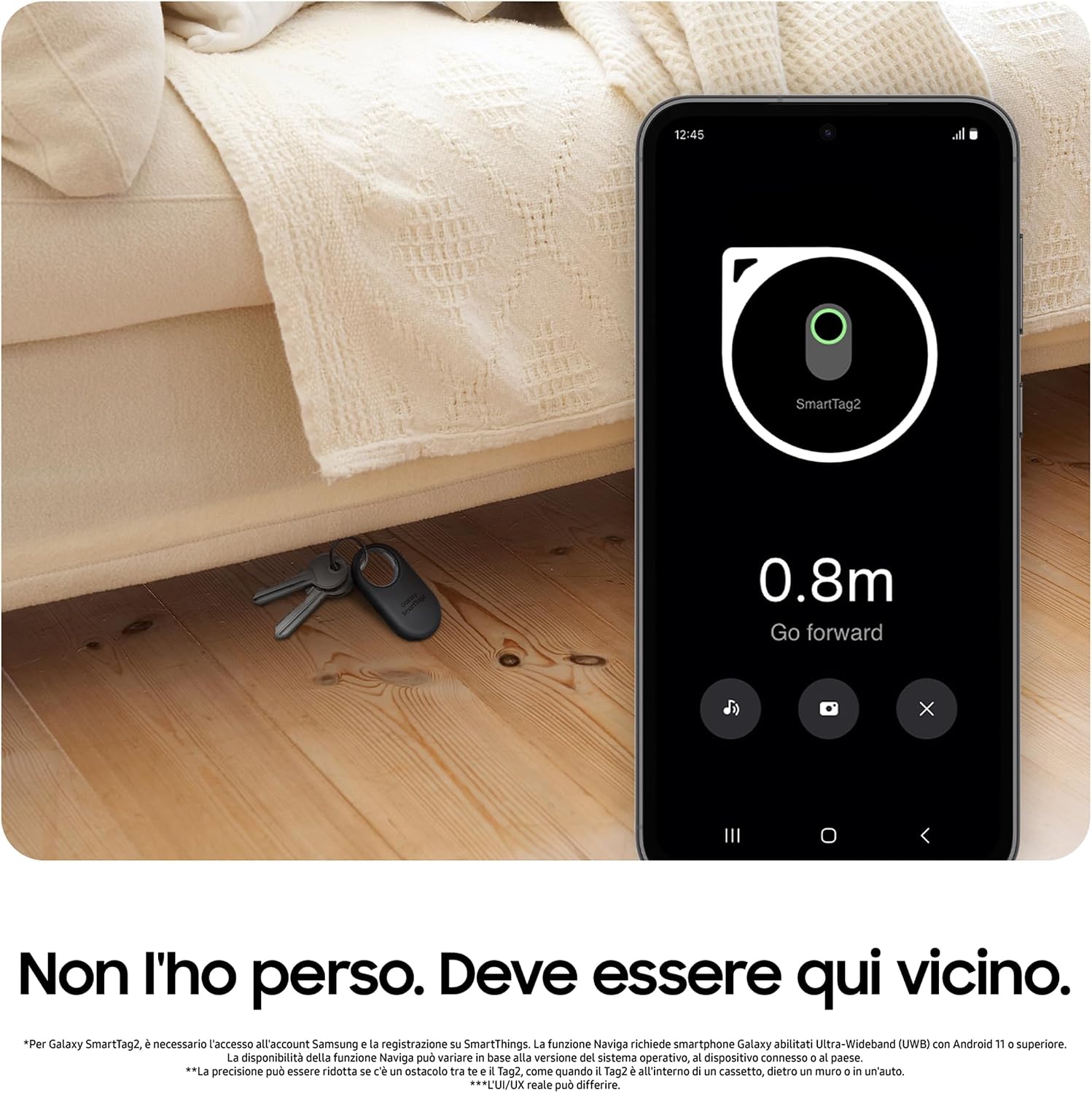 Samsung Galaxy SmartTag2 (4 Pezzi) Localizzatore Bluetooth con Modalità Smarrito – foto 3