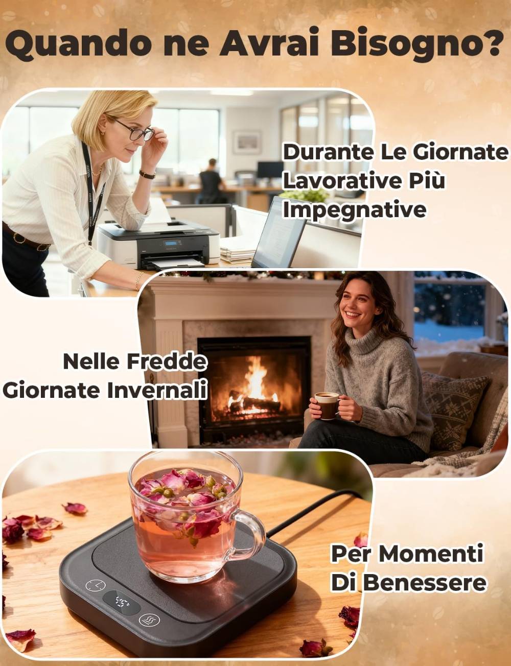 Scaldatazza elettrico da scrivania – foto 3