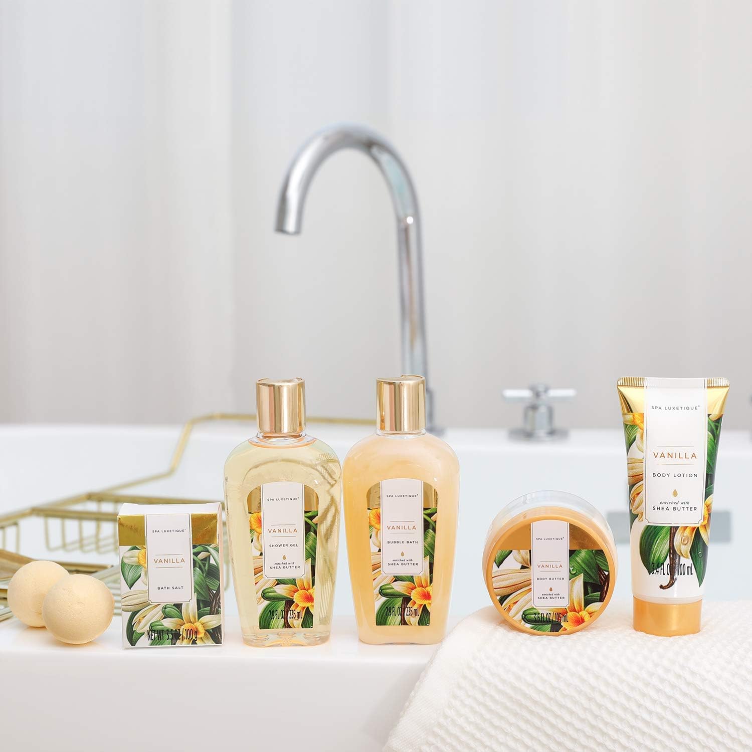 Cofanetto bagno spa con sali e candele – foto 3