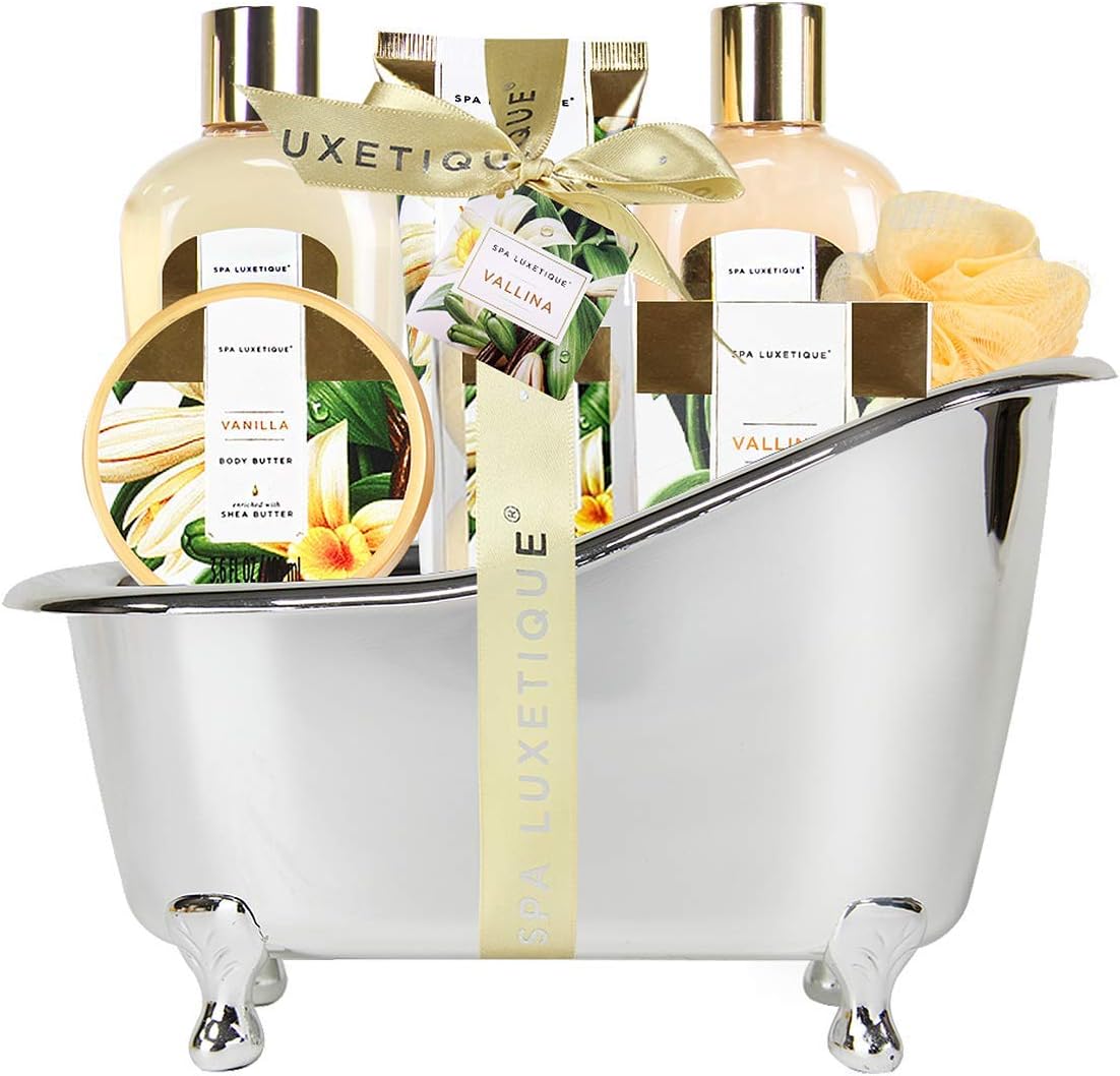 Cofanetto bagno spa con sali e candele