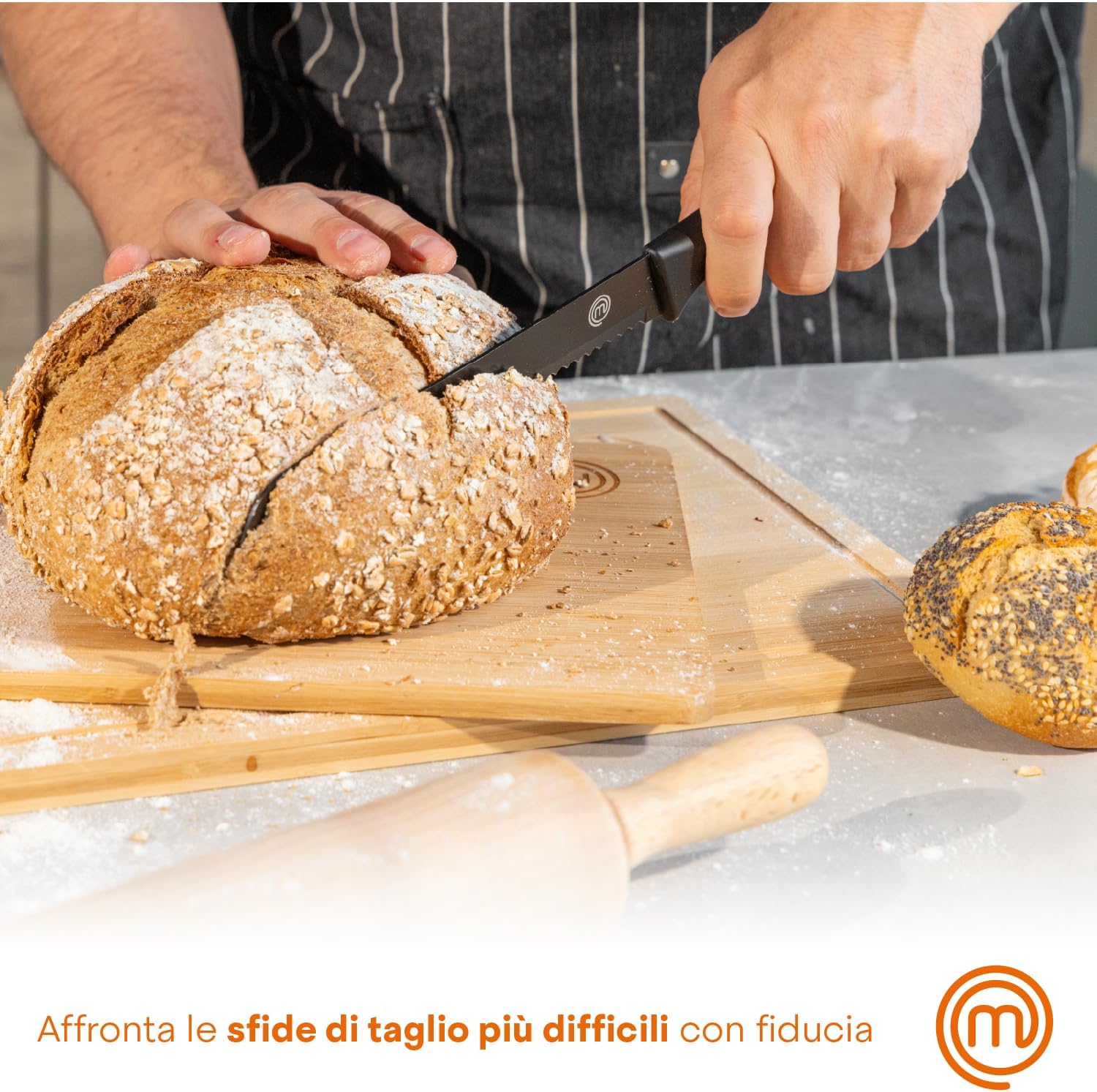 Set coltelli da cucina MasterChef con ceppo – foto 6