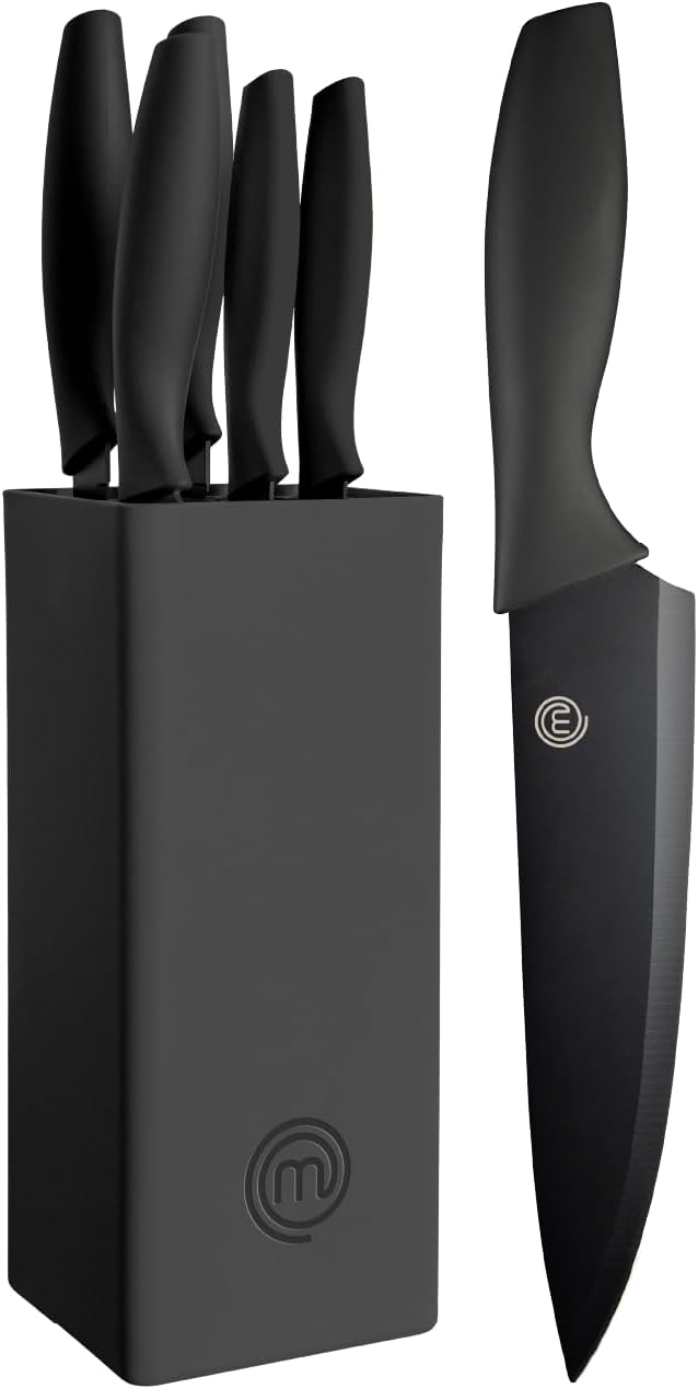 Set coltelli da cucina MasterChef con ceppo