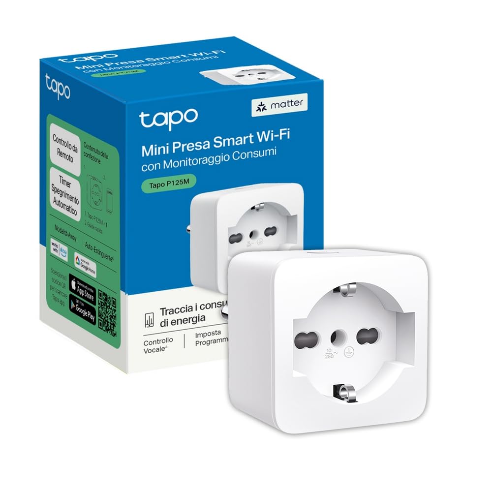 Set di prese smart Wi-Fi compatibili con assistenti vocali