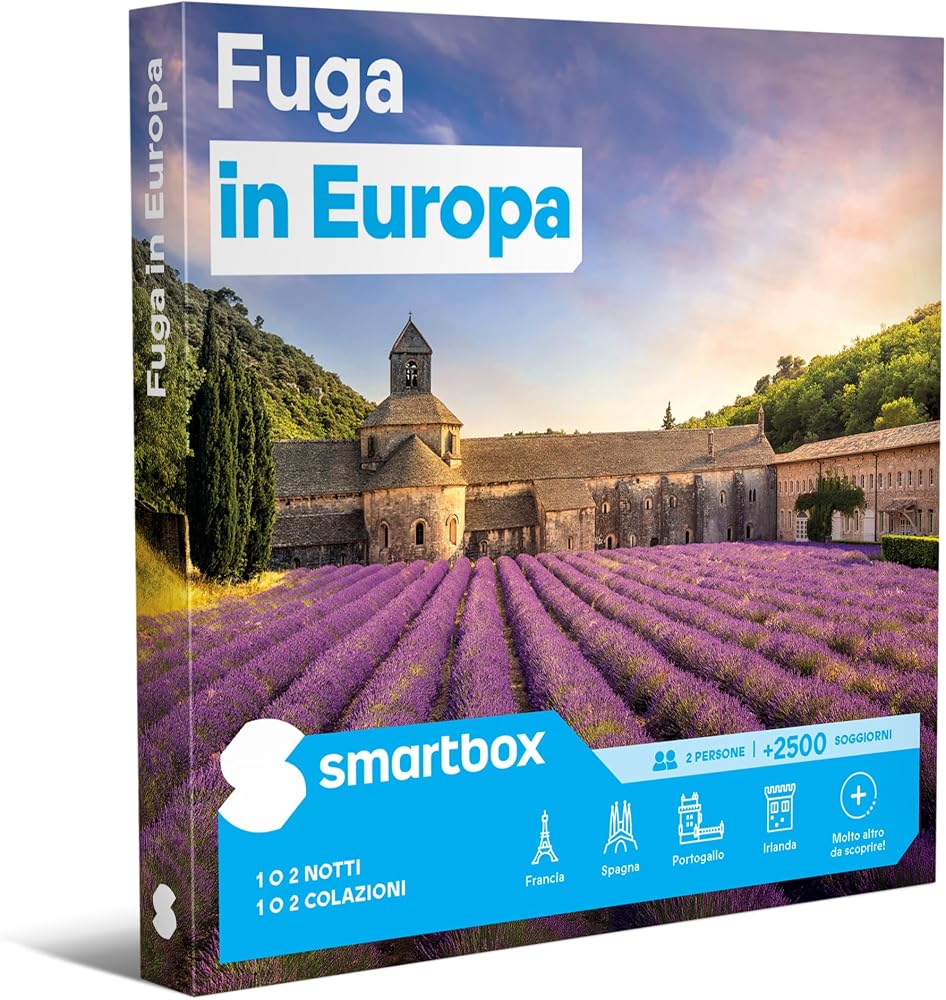 Smartbox 3 Giorni in Fuga in Europa, cofanetto per due – foto 2