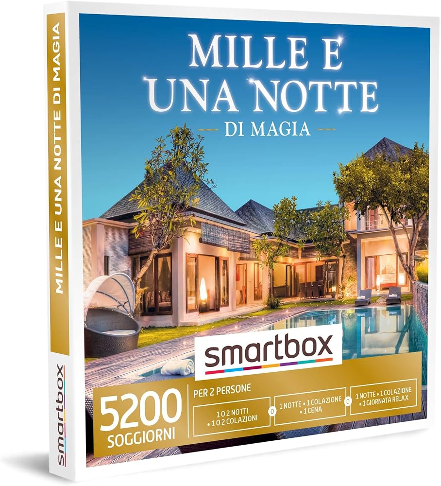 Smartbox Mille e Una Notte di Magia, cofanetto per due