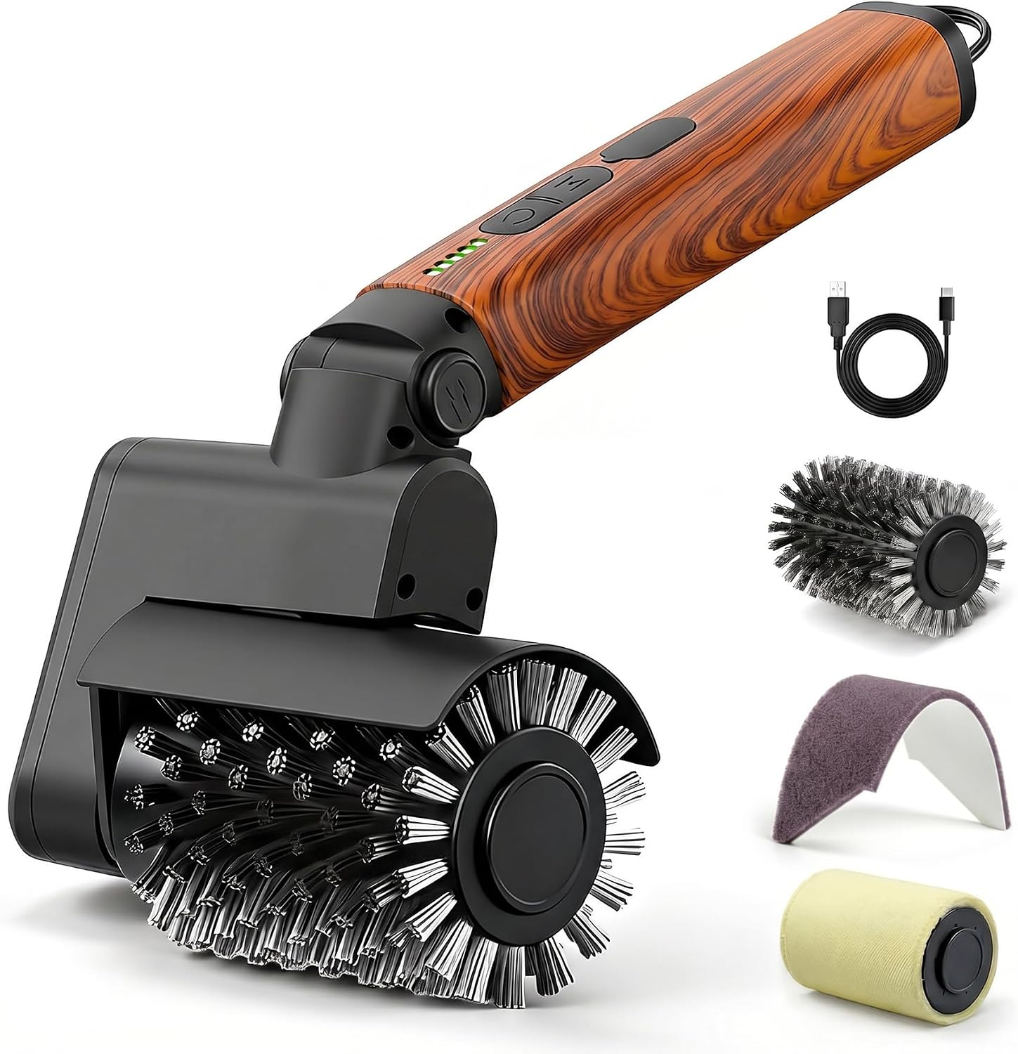 Spazzola per barbecue elettrica 3 in 1