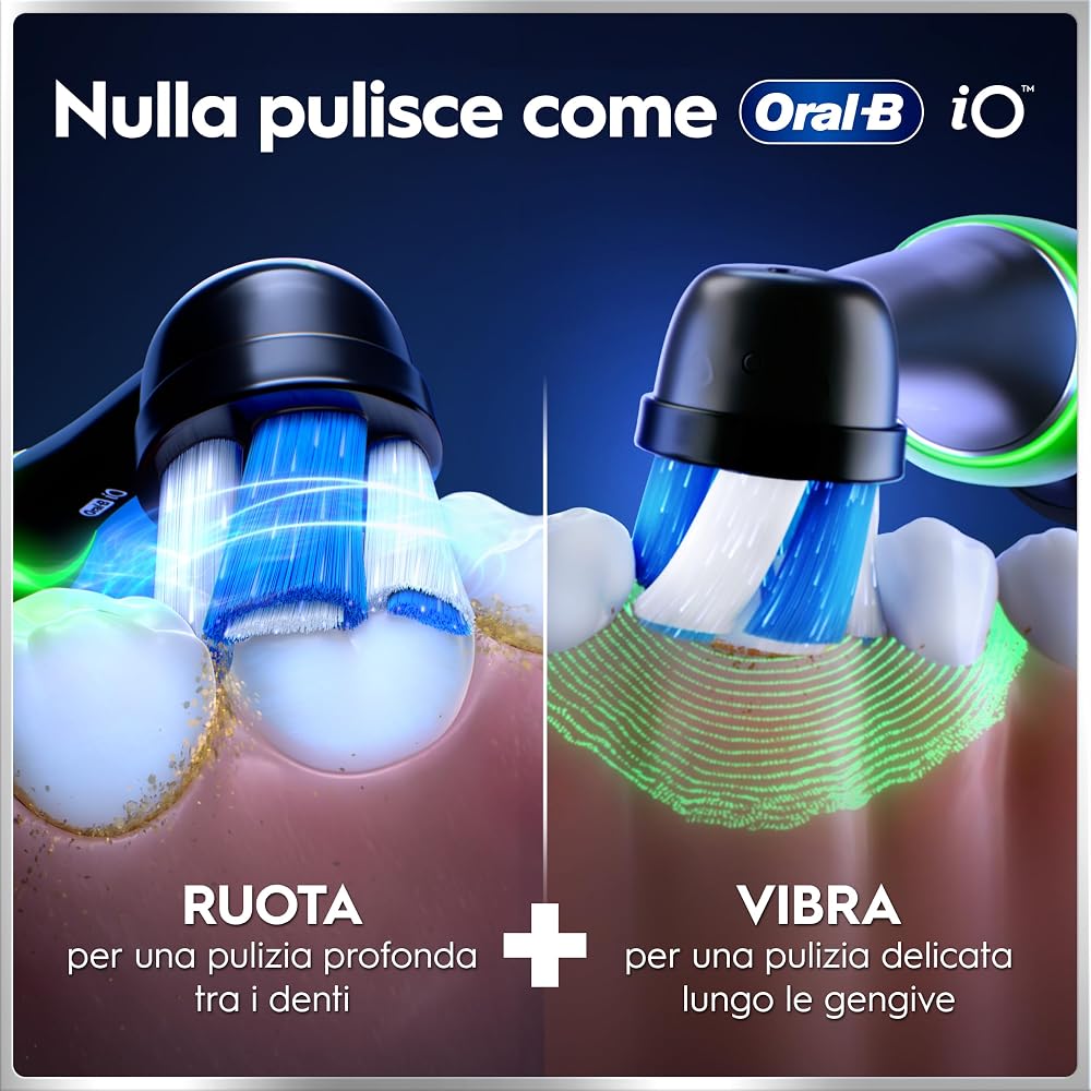 Oral-B iO 6 spazzolino elettrico con 2 testine e custodia – foto 4