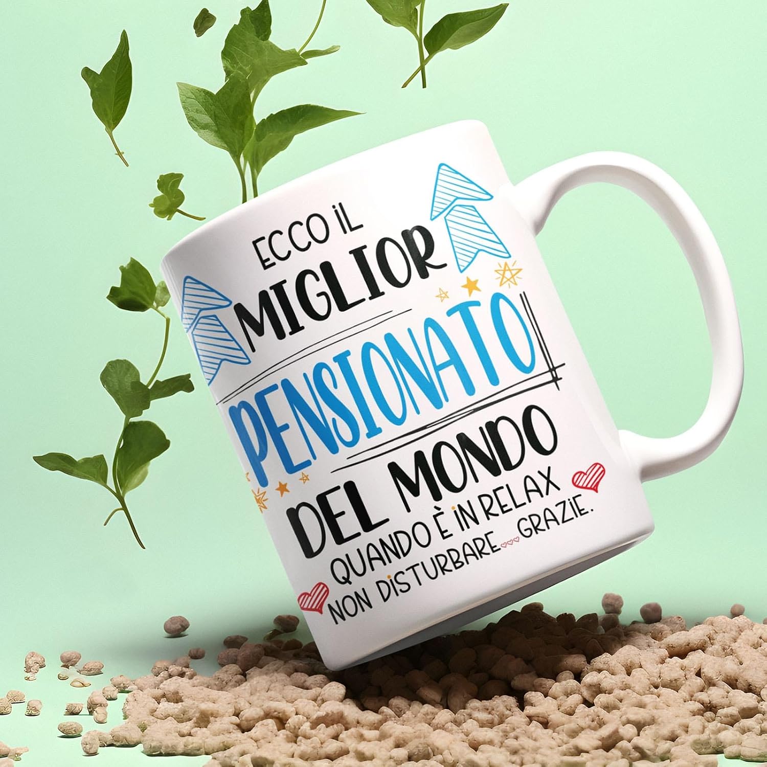 Tazza in ceramica per la pensione 400 ml