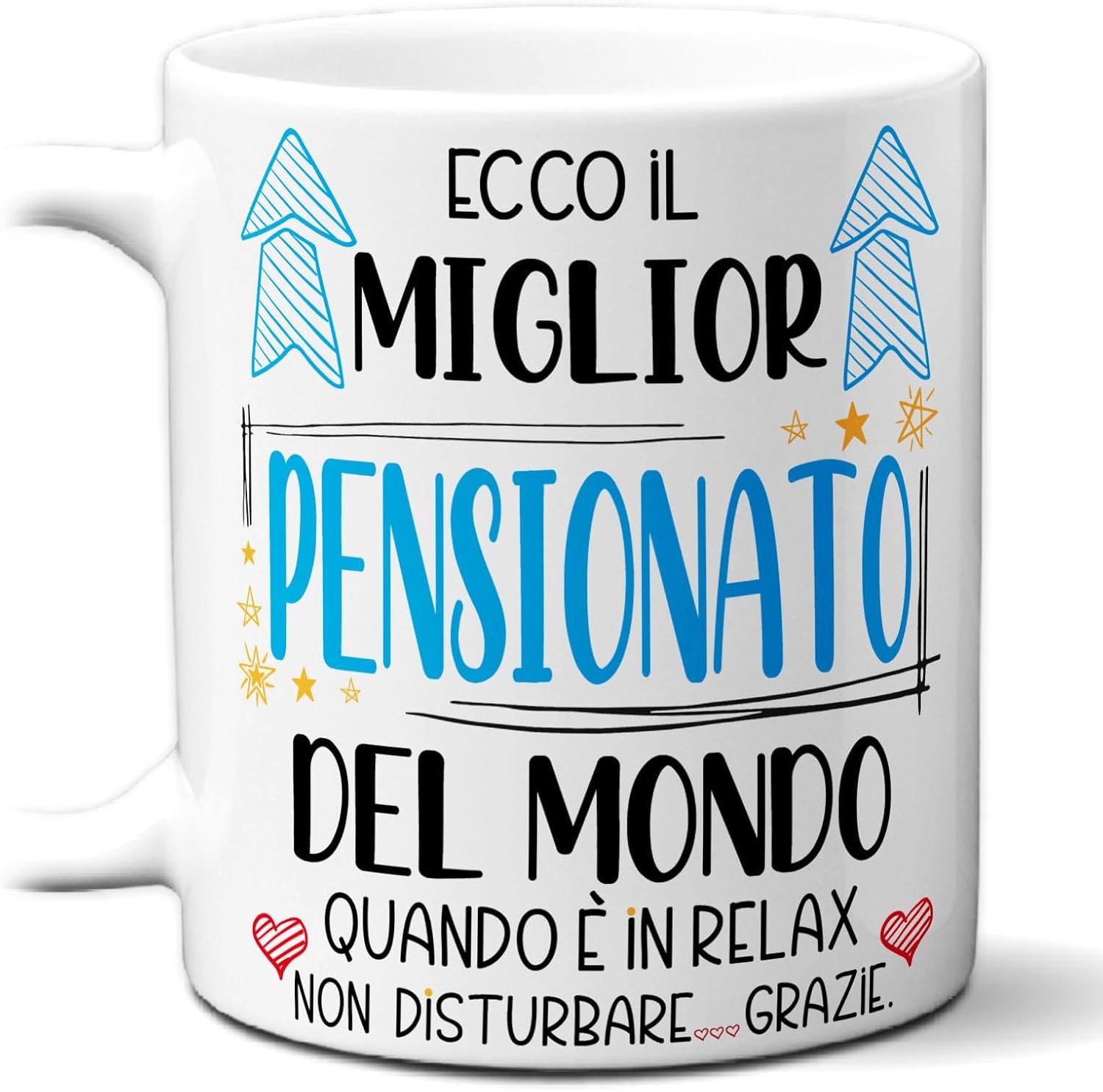 Tazza in ceramica per la pensione 400 ml – foto 5